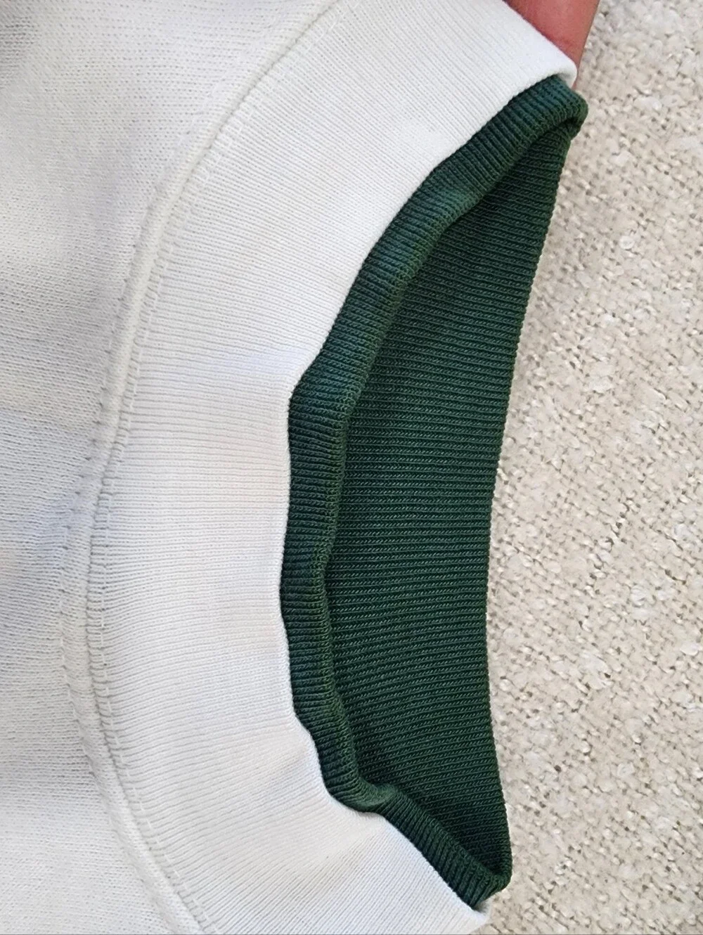 Vintage ALORE Custom Cropped Crewneck Sweatshirt 90s COLORADO - Picture 11 of 17